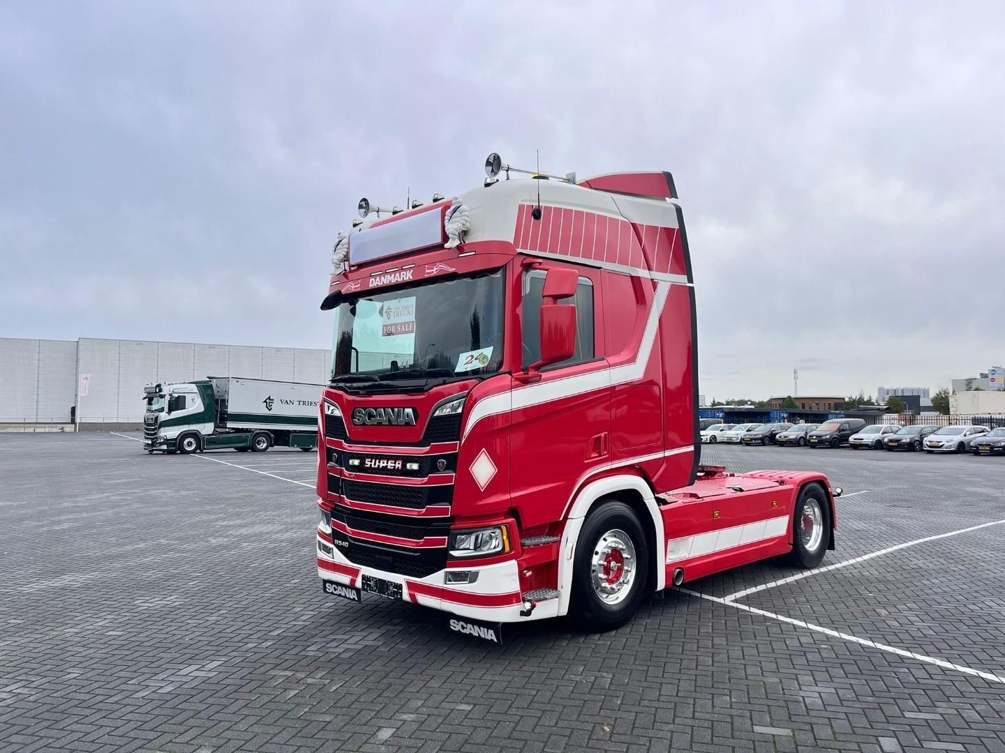 Scania R540 full air, retarder, hydrauliek, special int