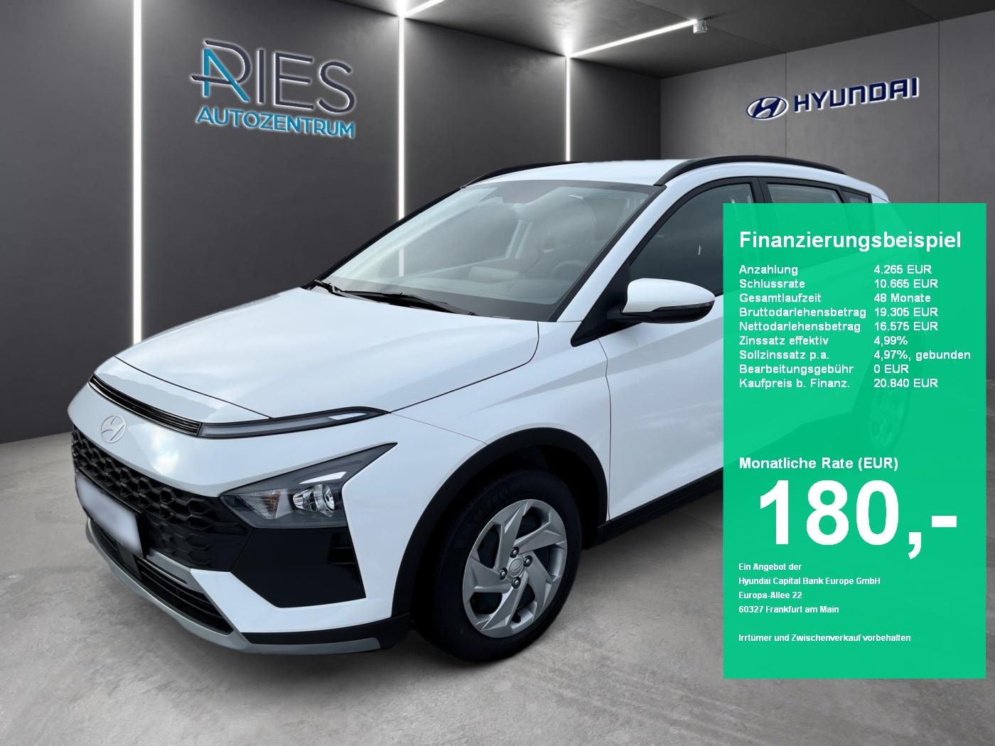 Hyundai Bayon 1.0 T-GDI Select Navi*Kam.*PDC*DynLicht