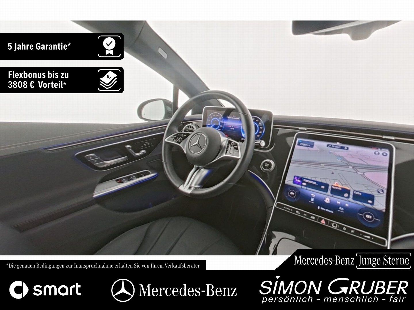 Fahrzeugabbildung Mercedes-Benz EQE 350+ Electric Art Int/Ext Ambi Memory LED
