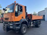 Iveco TRAKKER 180T27W 4x4 Meiller 3-Seiten HMF Kran - Iveco Trakker
