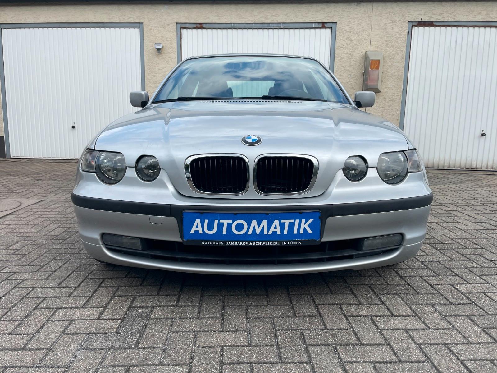 BMW 318ti COMPACT TÜV 03/28 KLIMAAUTOMATIK PDC