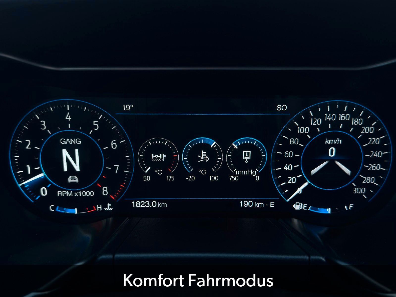Fahrzeugabbildung Ford Mustang Mach 1 5.0L V8 Fastback Schalter Perfor.