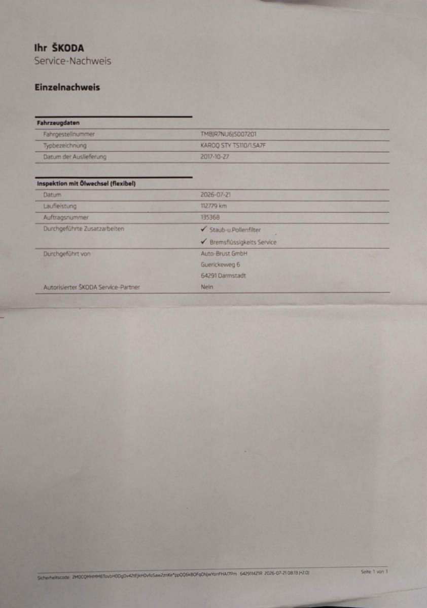 Skoda Karoq 1.5 TSI DSG Style*Unfallfrei*1.Hand*LED*
