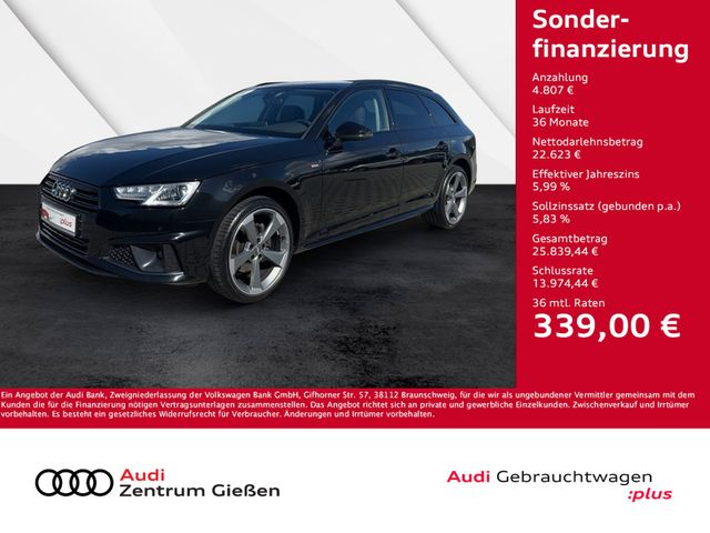 Audi A4 Avant 40 TFSI S line sport Black Kamera Navi 