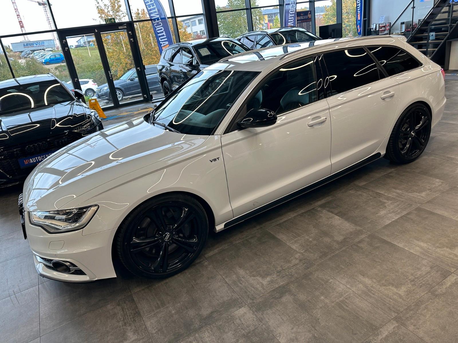 AUDI S6 AVANT 4.0 V8 TFSI QUATTRO 420ch - BOSE - TOIT PANORAMIQUE - ACC - ATTELAGE PIVOTANT - SUSPENSION PNEUMATIQUE