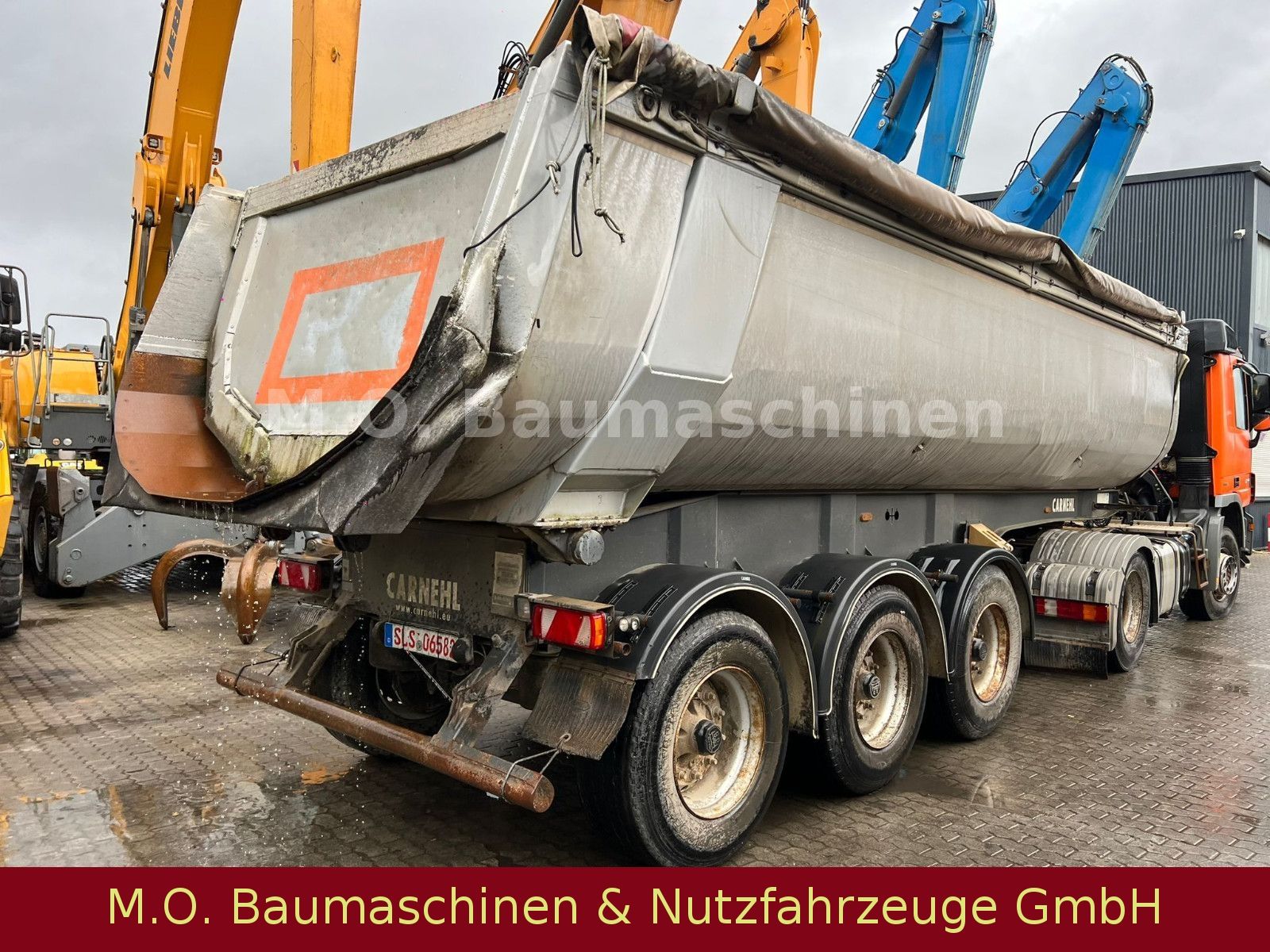 Fahrzeugabbildung Carnehl CHKS/AH / 3 Achser / Luft / ALUMINIUM / 26m³/