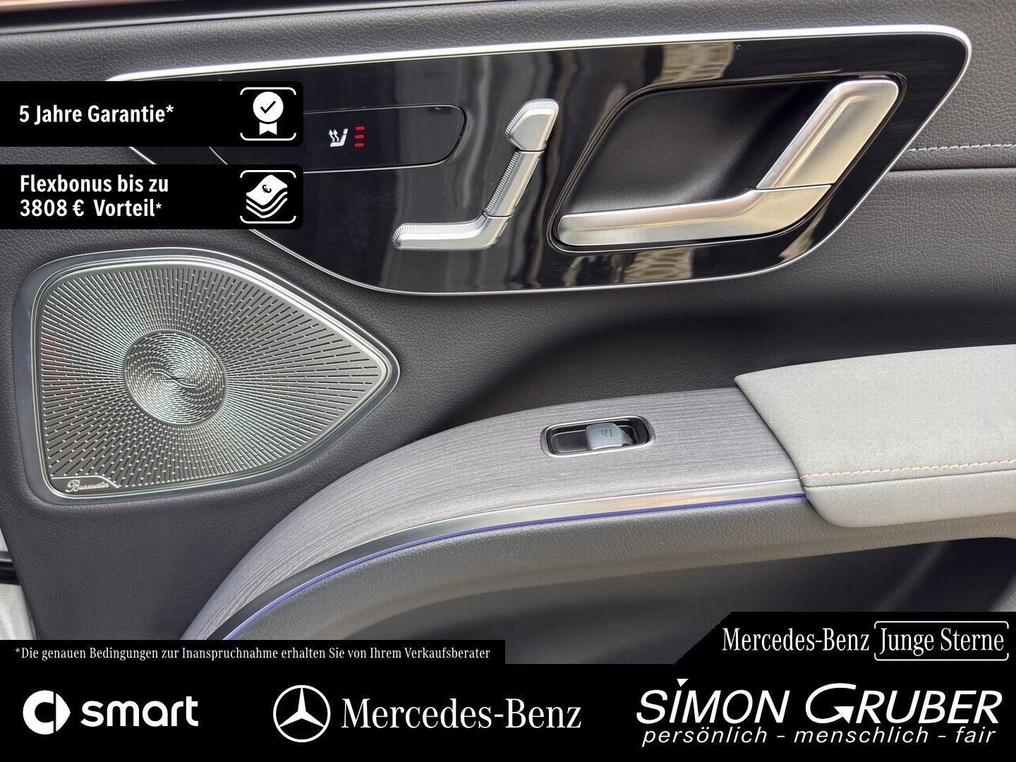 Fahrzeugabbildung Mercedes-Benz EQS 580 4M SUV AMG Massage Sitzklima AHK Md 2026