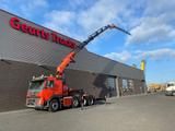 Volvo FMX 500 8X6 + PALFINGER PK 65002-SH F + JIB PJ 1 - Volvo Pritsche + Plane