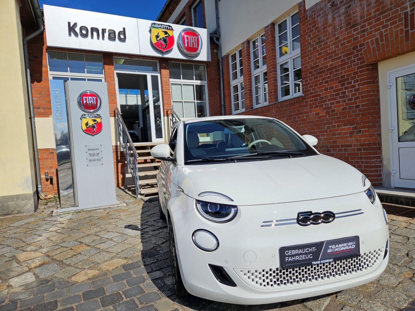Fiat 500e La Prima - Navi - Winterpaket - sofort verf imagem 3