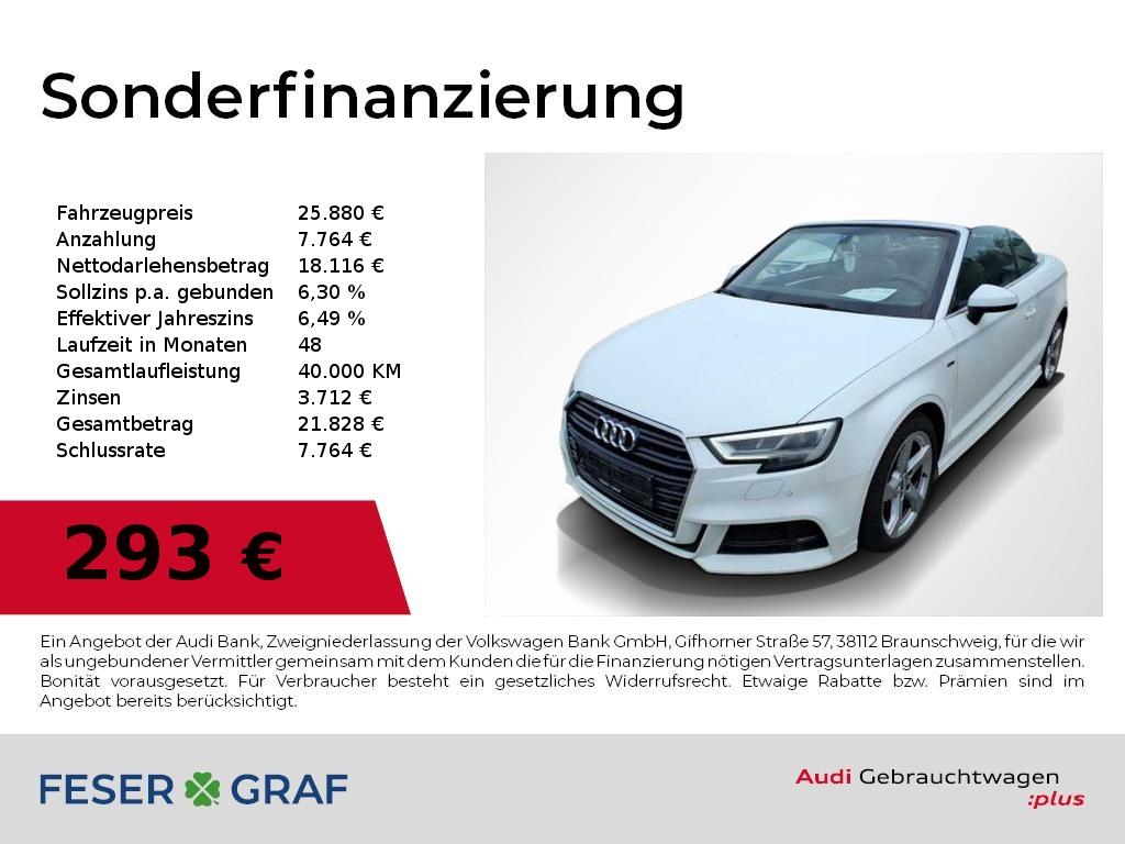 Audi A3 Cabriolet 35 TFSI S Line Ext Navi,LED,PDC