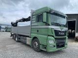 MAN TGX 26.460 Baustoffpritsche Heckkran PK15001L - MAN Dreiseitenkipper