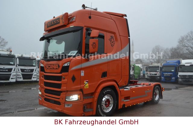 Scania R500, Leder, LED, 2 KreisHydraulik, Alu, Voll