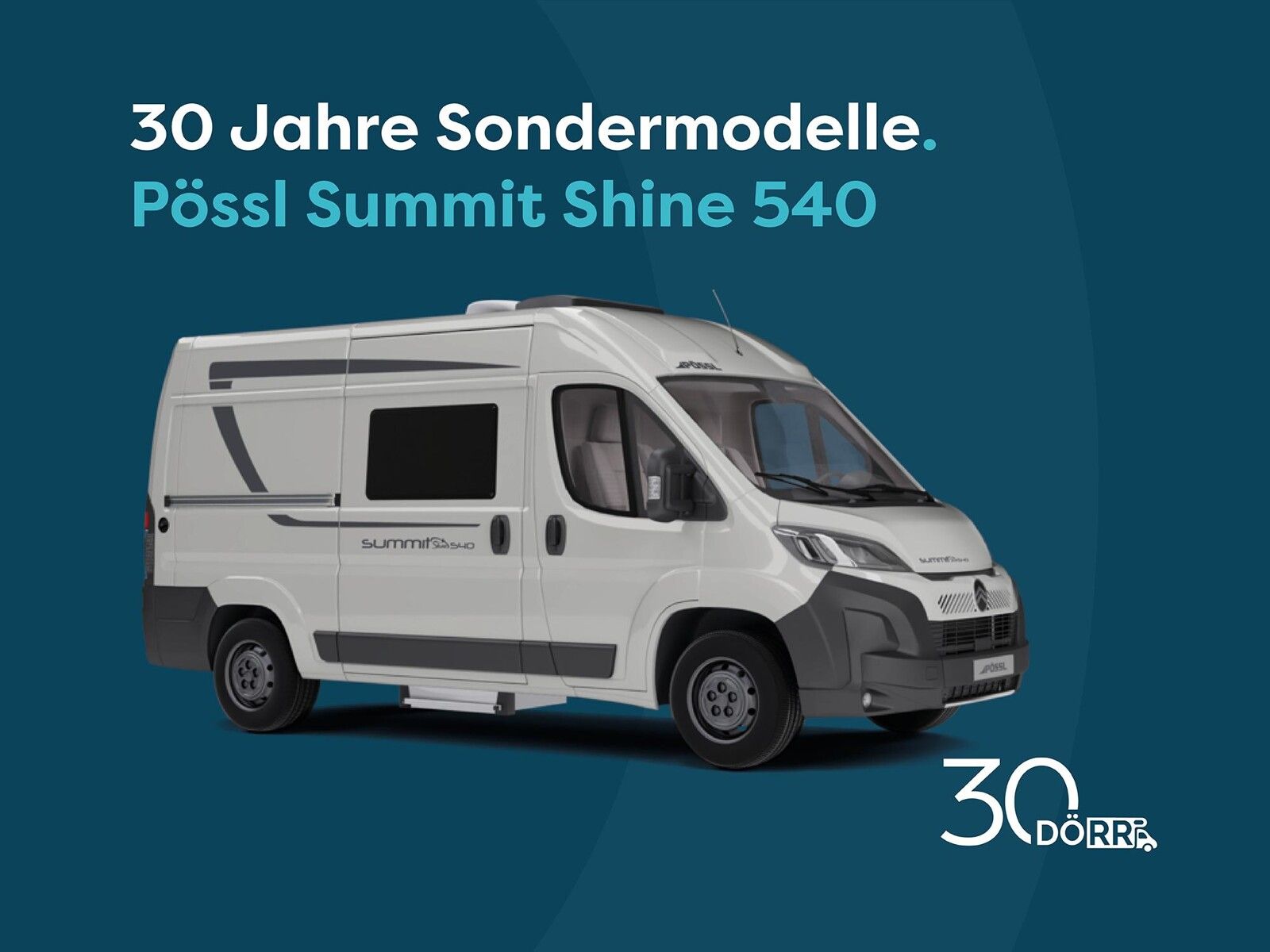 Fahrzeugabbildung Pössl Summit Shine 540 Citroen 140 PS Lithium,Solar