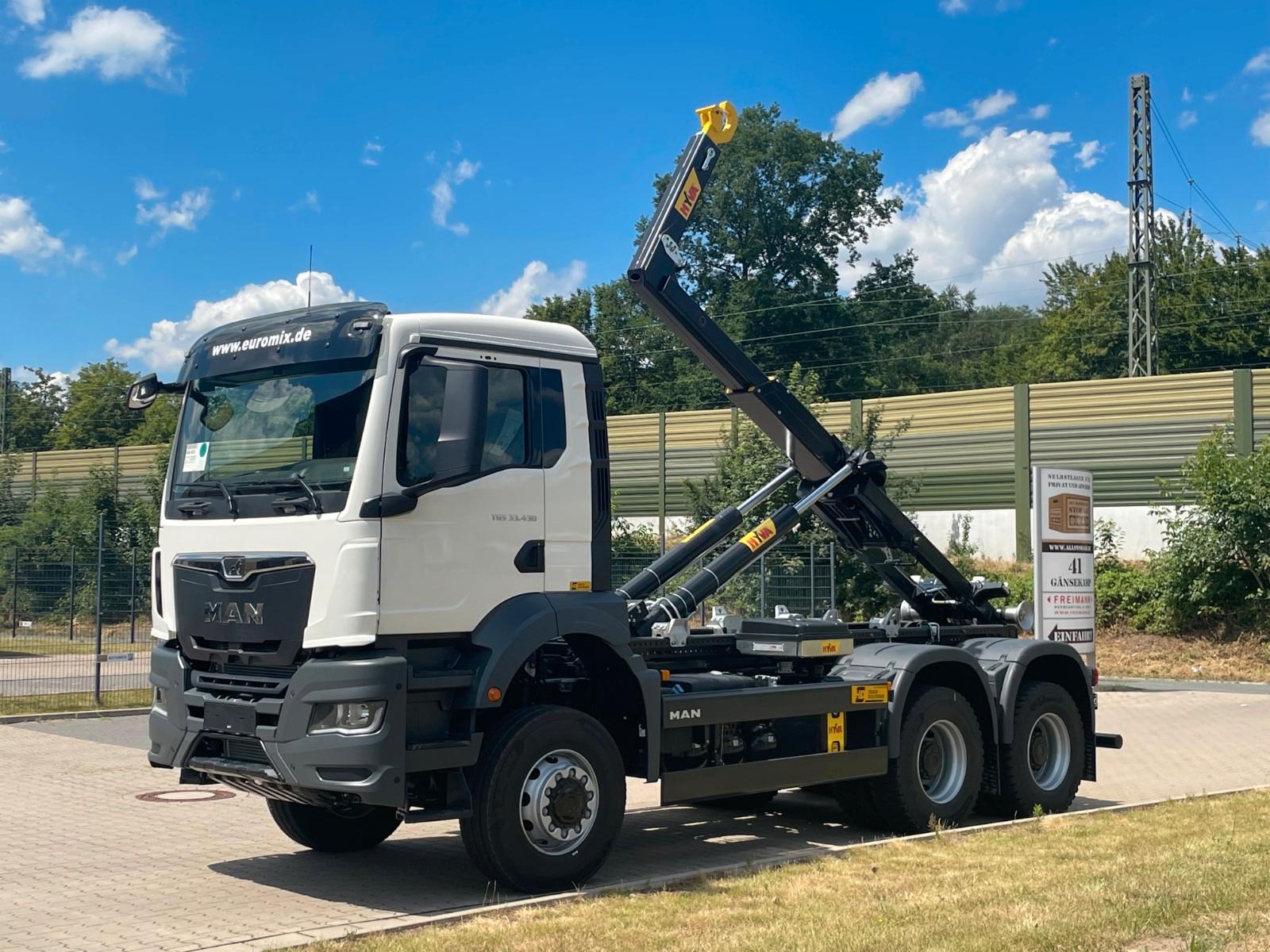 MAN TGS 33.440 6x6 Euro6e  Hyva - Hiab MultiLift