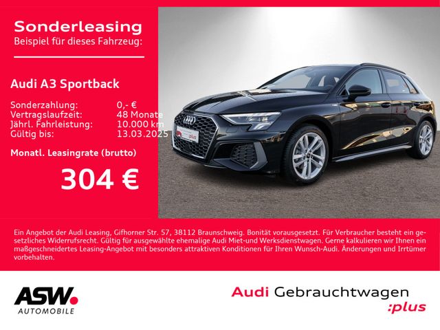 Audi A3 Sportback Sline 30TDI Stroni Navi LED AHK ACC