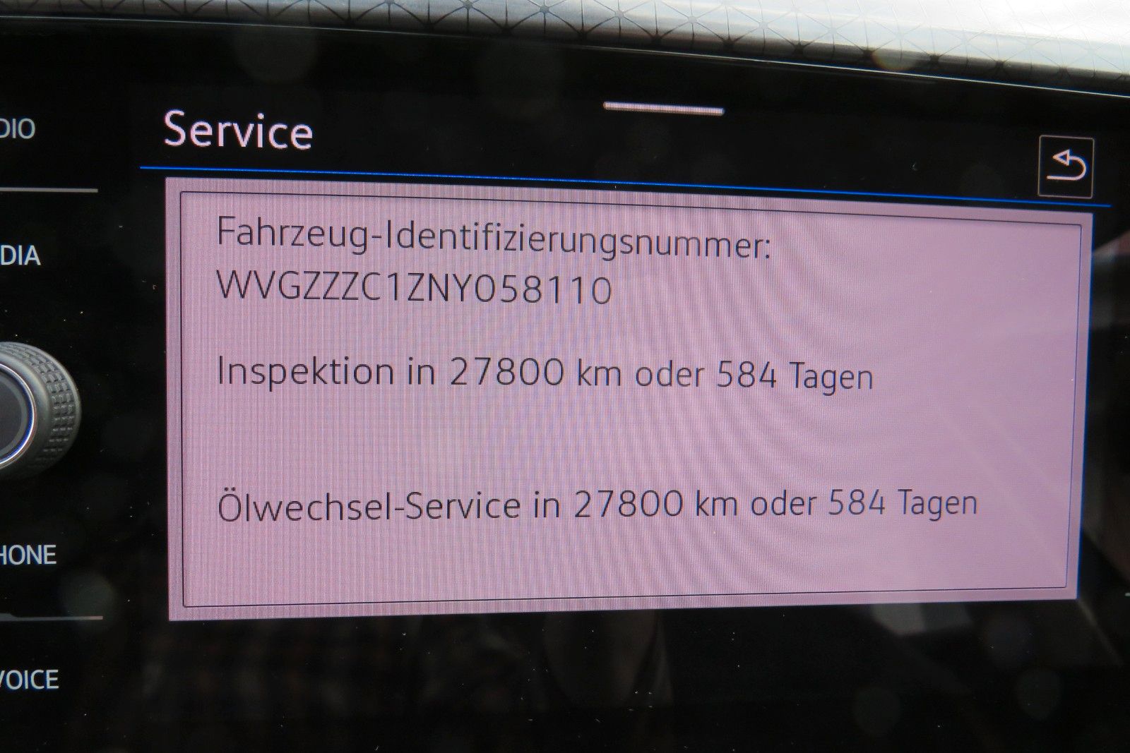 Fahrzeugabbildung Volkswagen T-Cross Highline DSG ACC NAVI AHK APP 1.HAND
