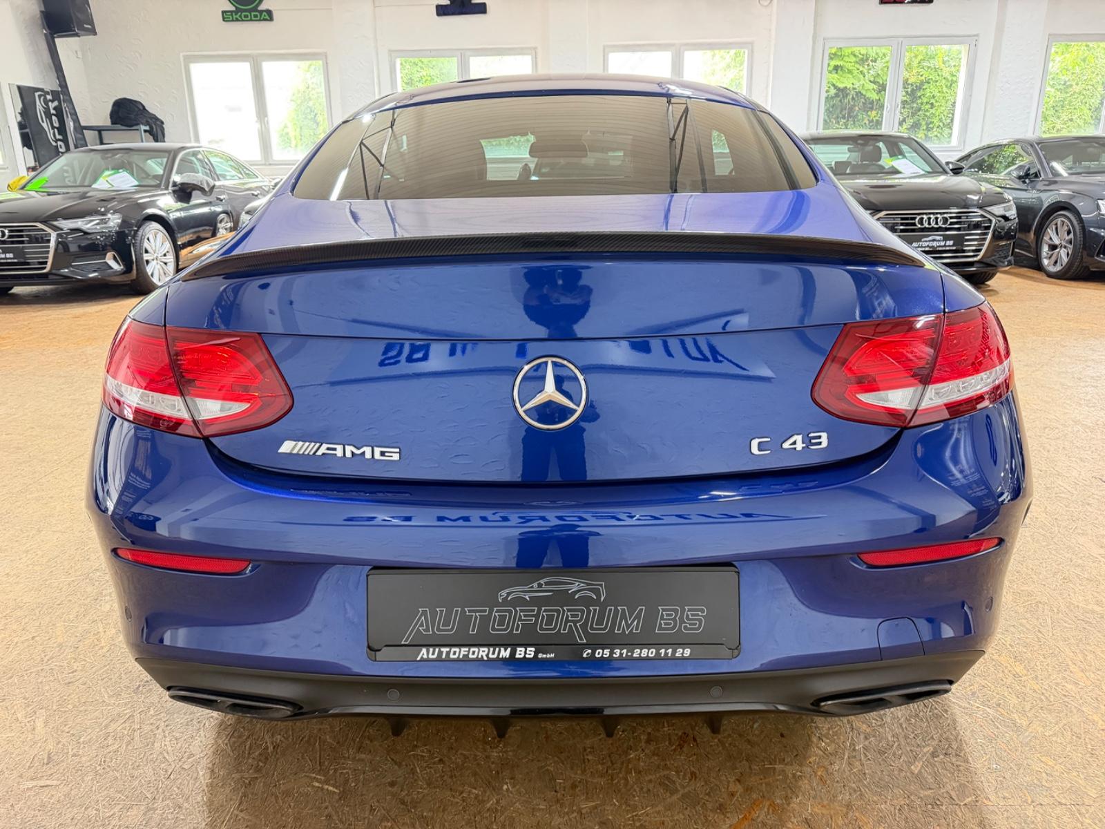 Mercedes-Benz C 43 AMG Coupe/CAM/BURMESTER/MEMORY/18"
