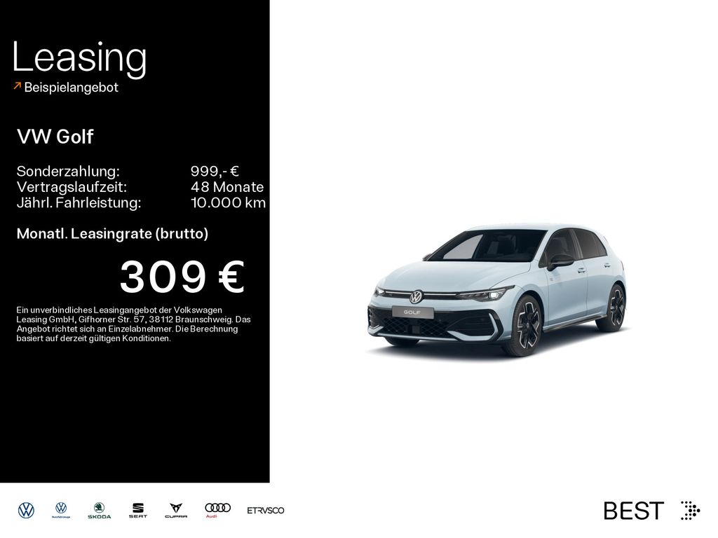 Golf 1.5 eTSI DSG R-Line H&K*IQ.LIGHT*NAV*HUD