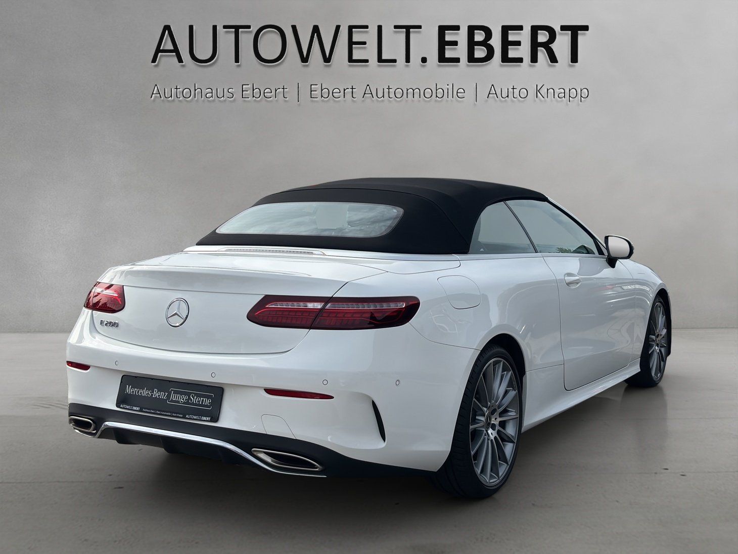 Fahrzeugabbildung Mercedes-Benz E200 Cab AMG HughEndMBUX Business AIRSCARF Totwi