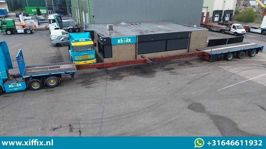 Andere Lako, 3-achs. Flache Doppel Telesk. Auflieger