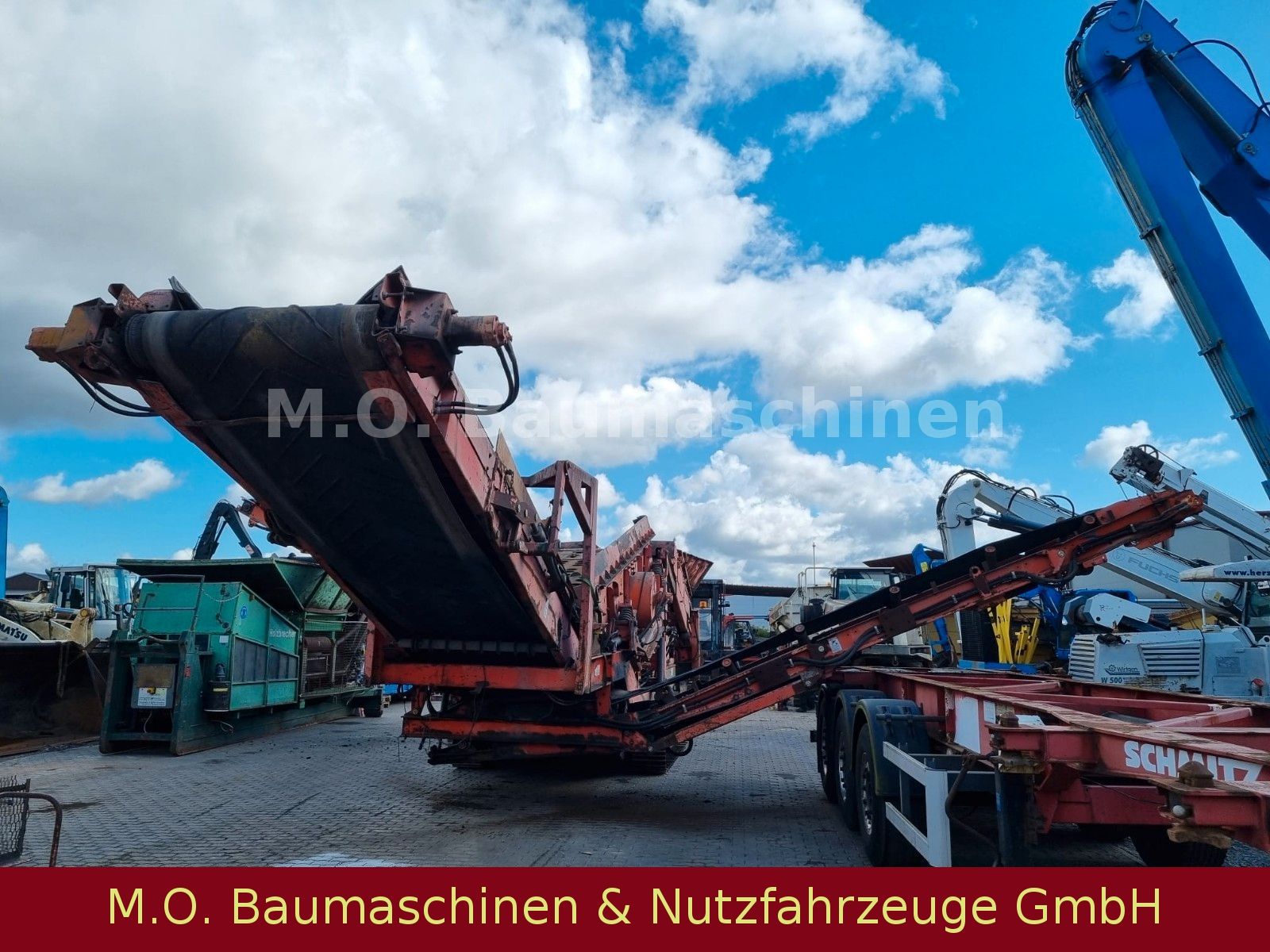 Fahrzeugabbildung Terex Finlay 883   /  Mobile Siebanlage /
