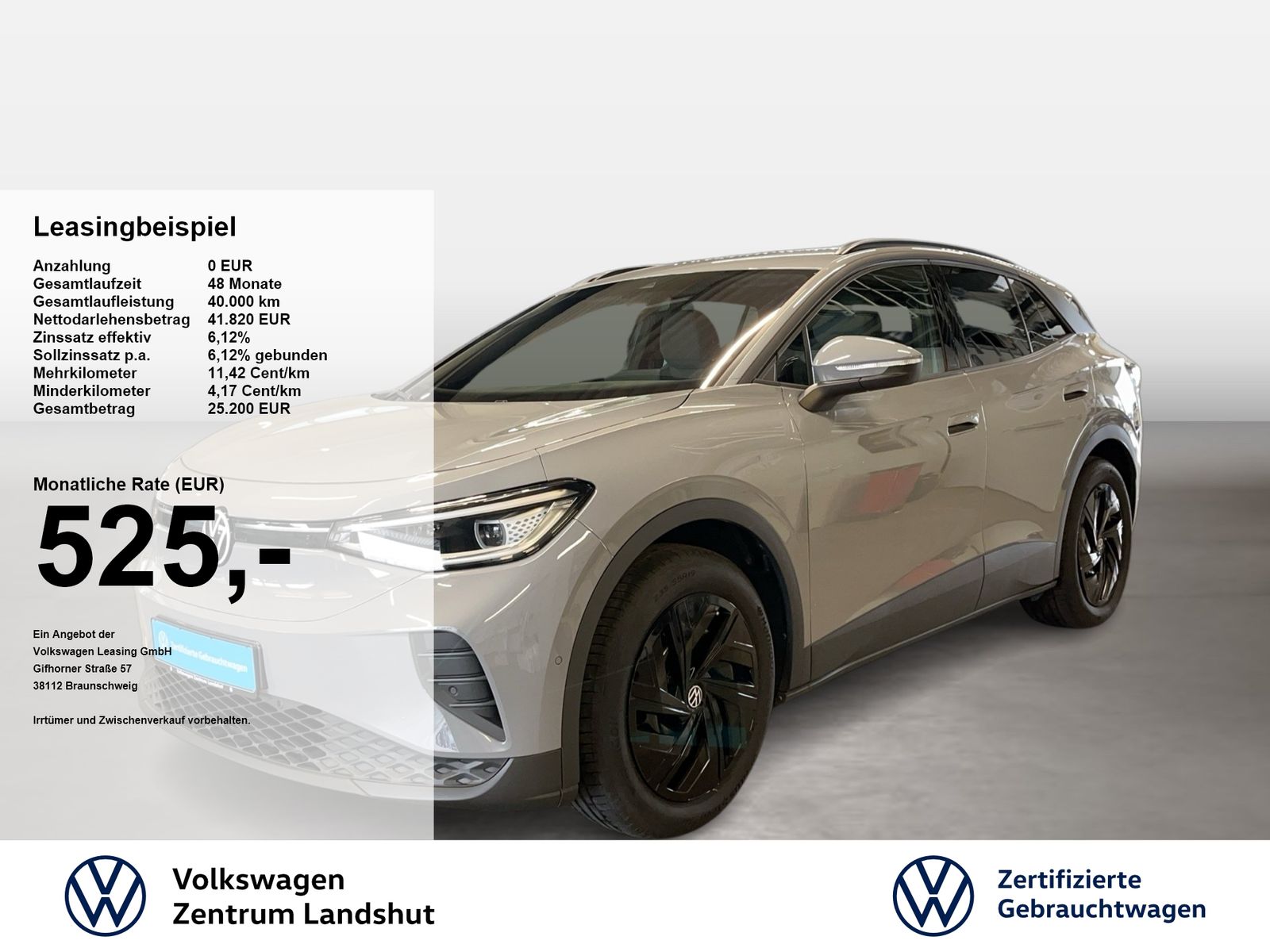 Volkswagen ID.4 Pro electric Automatik 2xKlima ACC AHK AUT