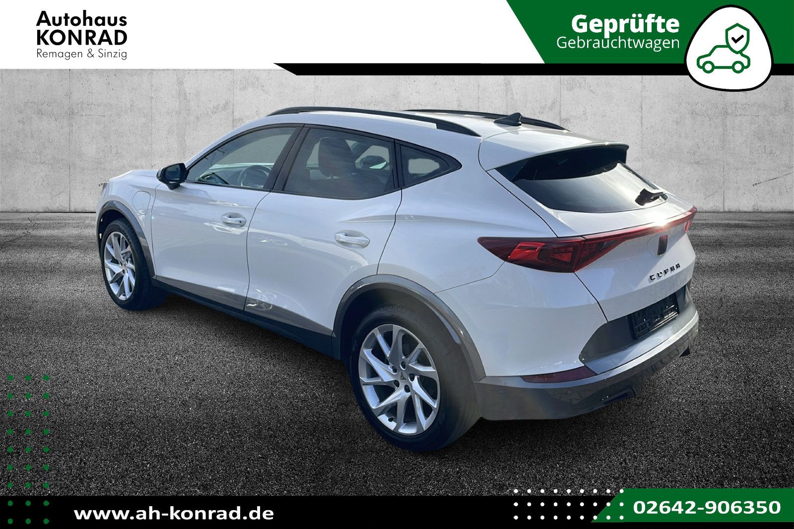 Fahrzeugabbildung CUPRA Formentor 1.4 TSI e-Hybrid-APP-LM-ACC