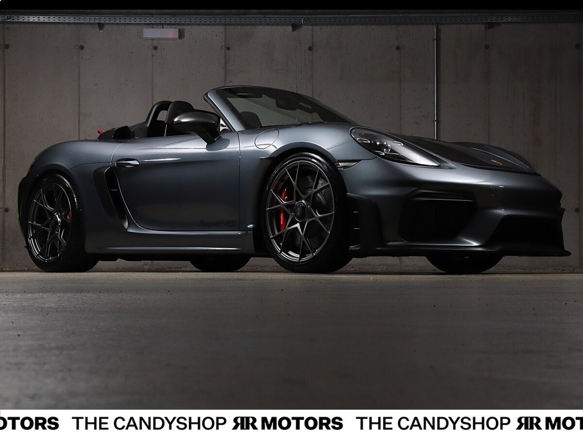Porsche 718 Boxster Spyder RS *Vanadiumgraumetallic*W... imagem 2