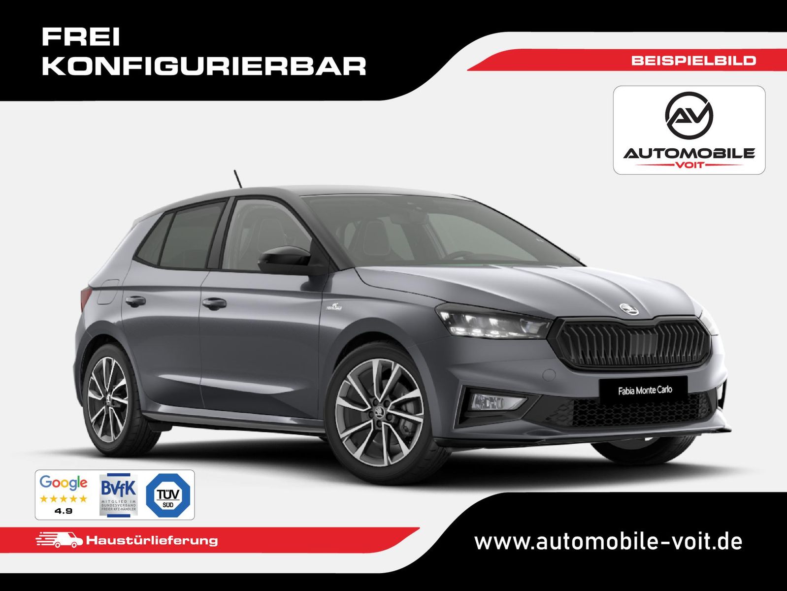 Skoda Fabia Monte Carlo Plus Modelljahr 2027 1.0 TS...