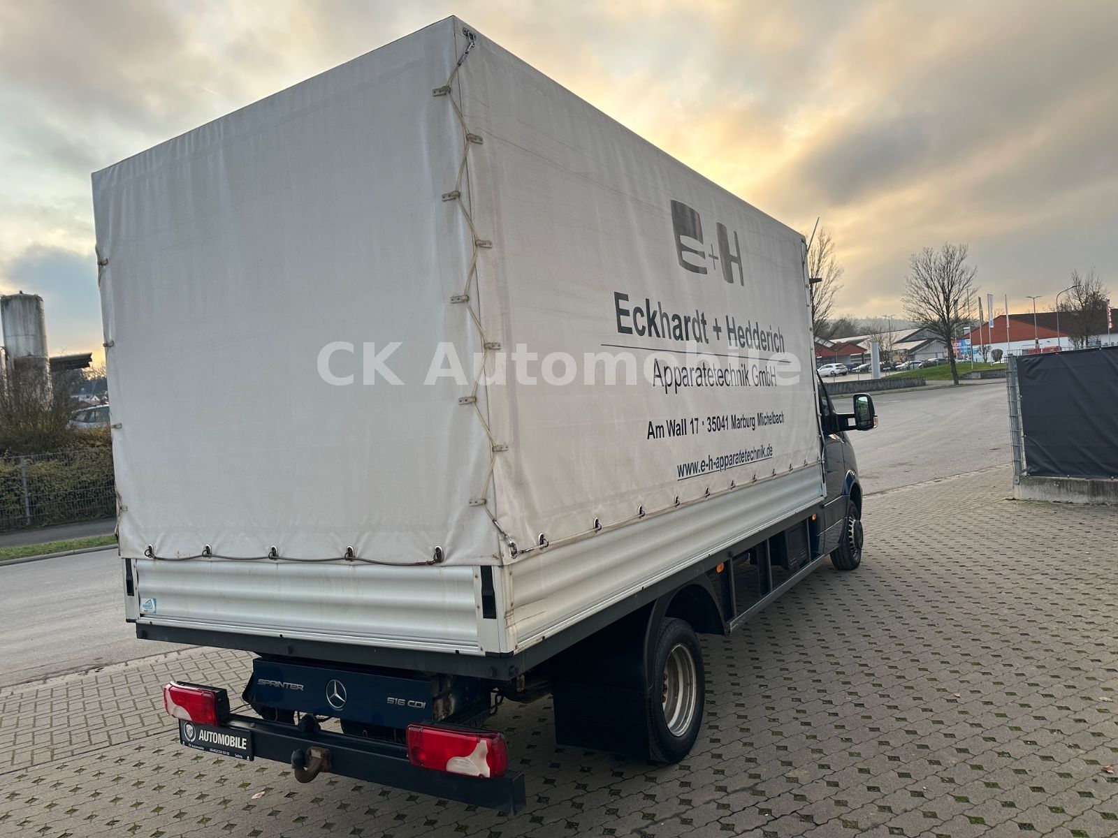 Fahrzeugabbildung Mercedes-Benz Sprinter II Pritsche/Plane 516CDI/Navi/Klima/AHK