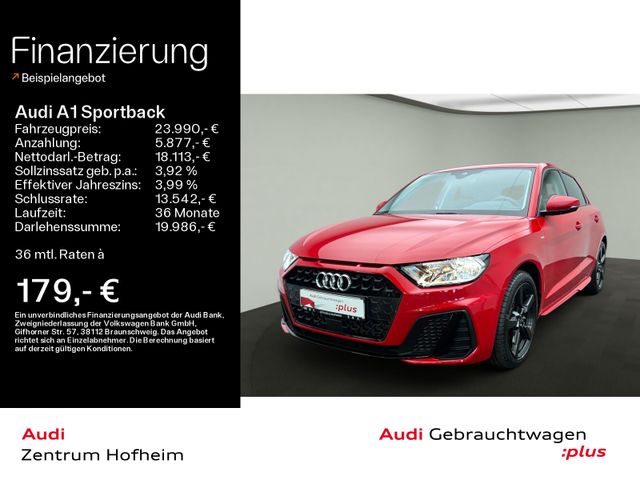 Audi A1 Sportback 30 TFSI S line*Virtual*Smartphone I