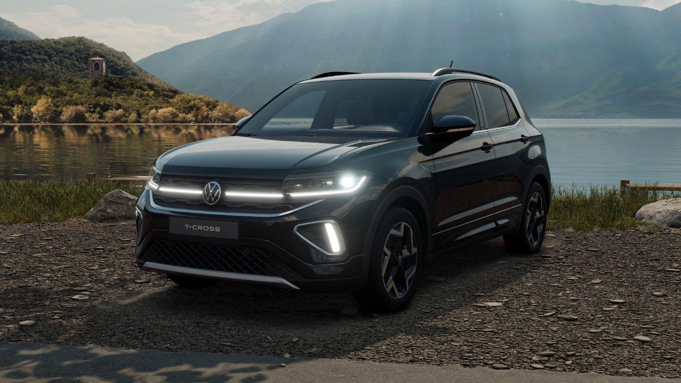 Volkswagen T-Cross 1.5 TSI R-Line DSG AHK IQ.Light RFK Navi, миниатюра 2
