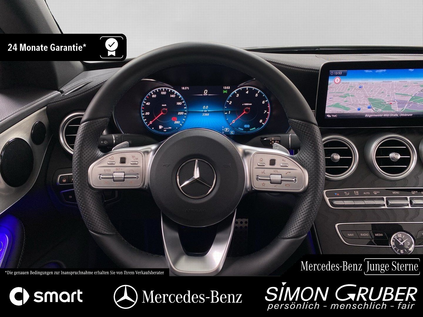 Fahrzeugabbildung Mercedes-Benz C 200 Cabriolet AMG Line Night Distronic 360 AHK