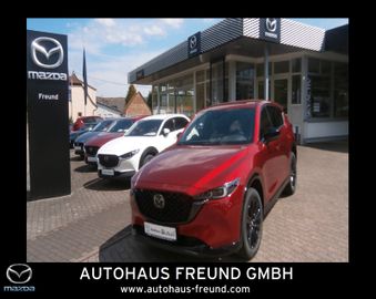 Ein Mazda CX-5 CX-5 L SKYACTIV-G 194 AWD 5T 6AG AL-HOMURA LEDER im Leasing