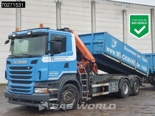 Scania R440 6X2 Palfinger PK16001 Crane Kran Lift+Lenka