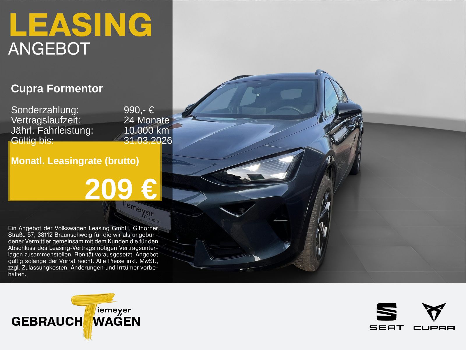 Cupra Formentor 2.0 TDI DSG SIDE-ASSIST SUPERSPORT 360