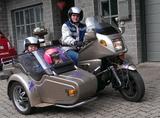 BMW RT 100 EML Gespann mit T-Boot und EML-Schwimge  - GESPANN MIT