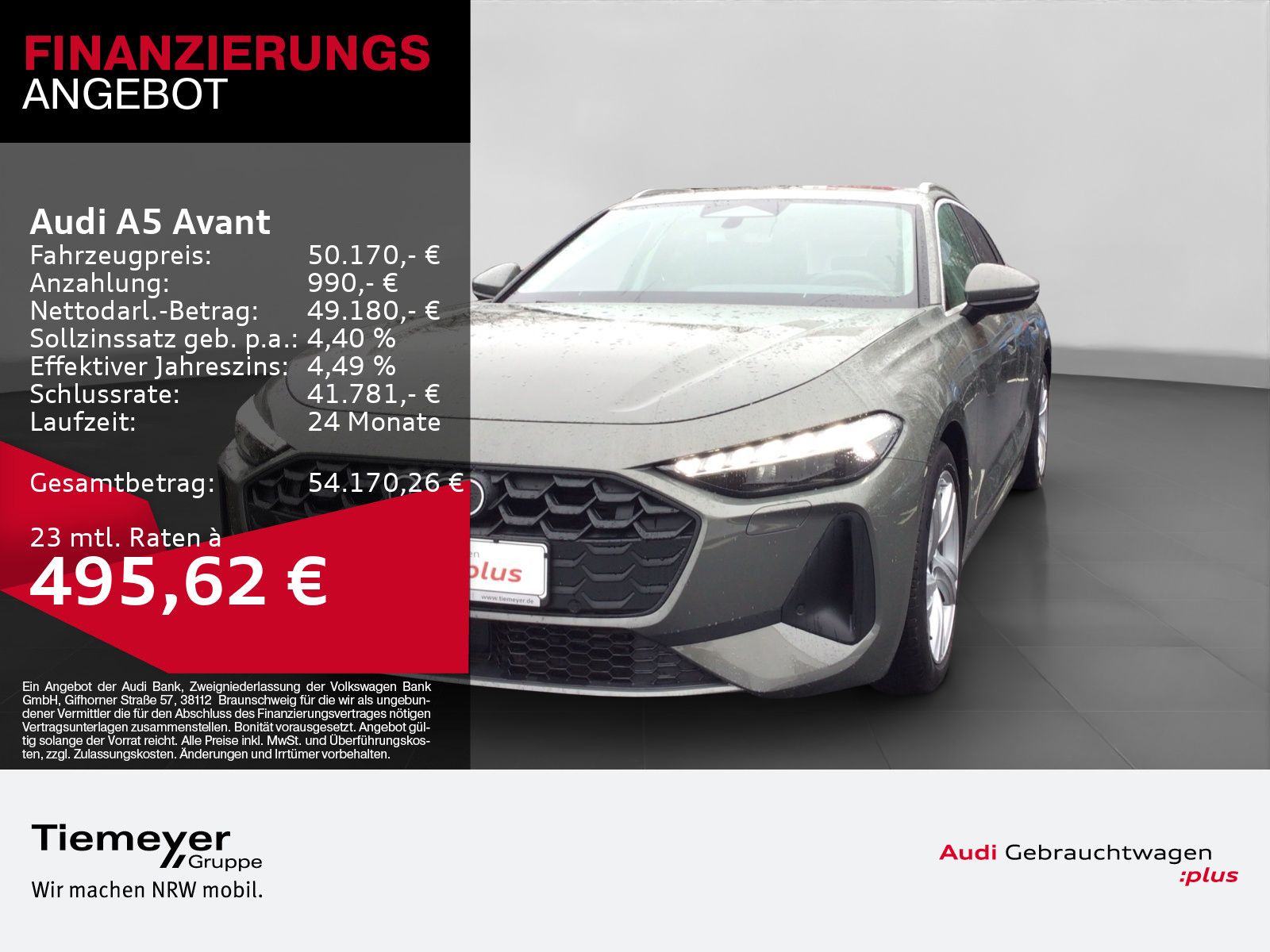 Audi A5 Avant TFSI BuO HuD LED+ KAMERA LEDER