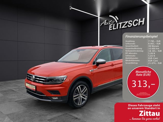 Volkswagen Tiguan Allspace TDI Highline DSG 4M STH LED AHK