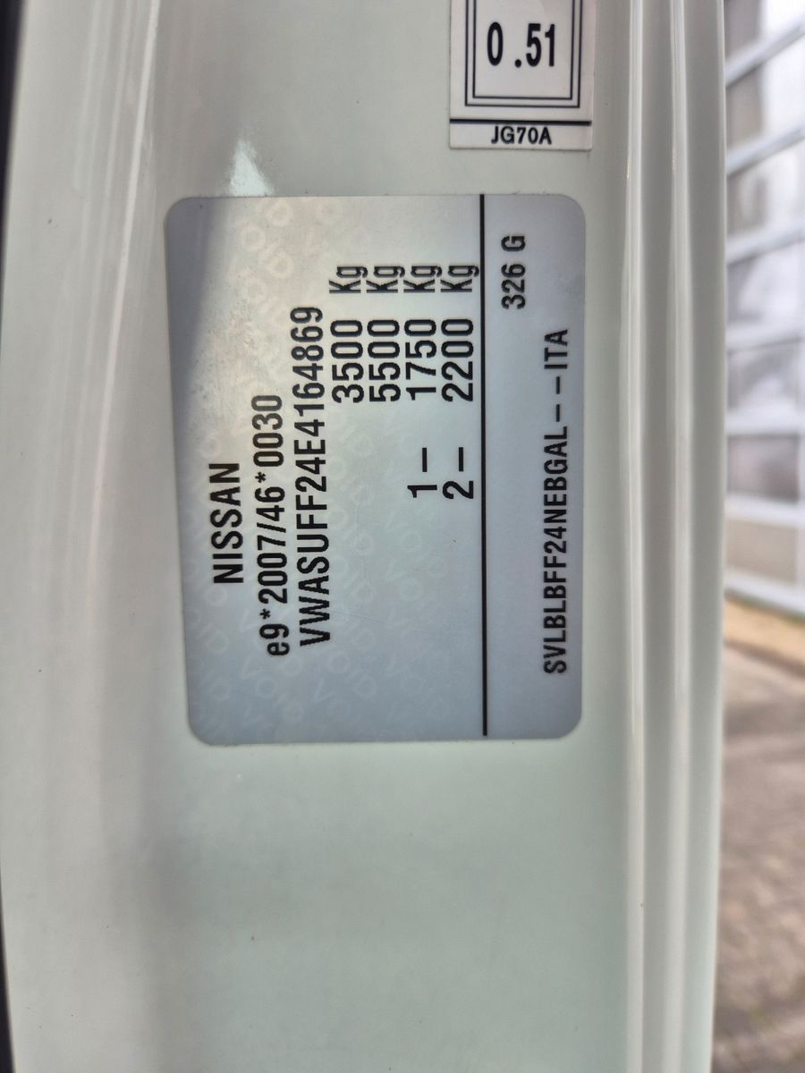 Fahrzeugabbildung Nissan Cabstar NT400 Palfinger P 160 TX 16m 1.104h