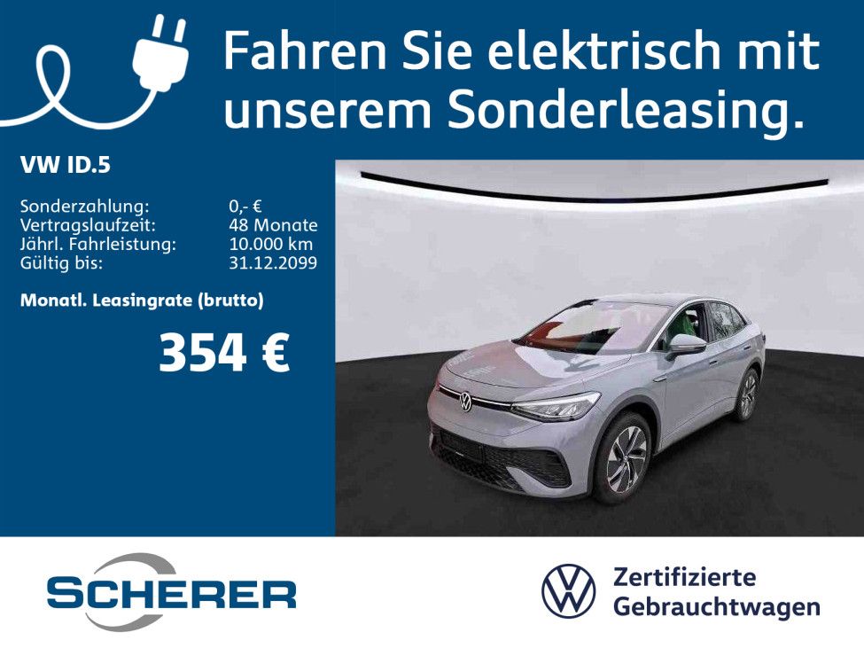 Volkswagen ID.5 Pro Perf. LED NAVI WäPu EPH SHZ ACC
