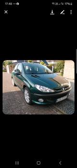 Peugeot 206 1,6 Hdi 109Ps Polnische Kennzeichen  - Peugeot 206: Grün