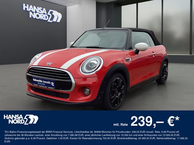 MINI Cooper Cabrio SPORTSITZ NAVI LED SHZ PDC 18"