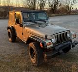 Jeep Wrangler Sport 2.4 in Khaki, 4x4, Klima, 2. Hand - Jeep Gebrauchtwagen von 2006