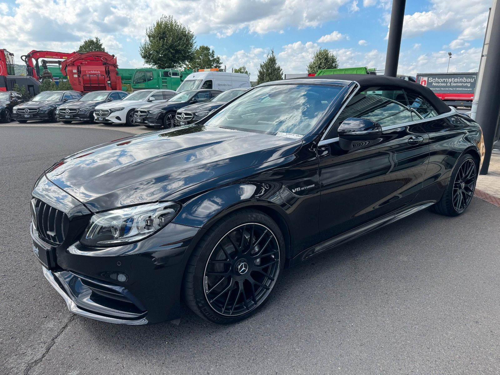 Fahrzeugabbildung Mercedes-Benz C 63 Cabrio Drivers+Burm+S-Klima+Memory+MBeam
