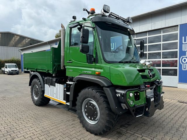 Unimog U430 Kipper mit Reifendruckregelanlage