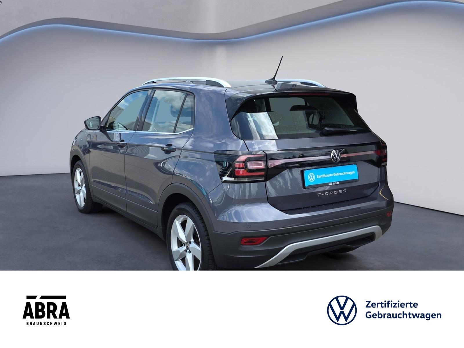 Volkswagen T-Cross 1.0 TSI Style DSG CAM+LED+ACC+LED++APP, миниатюра 4