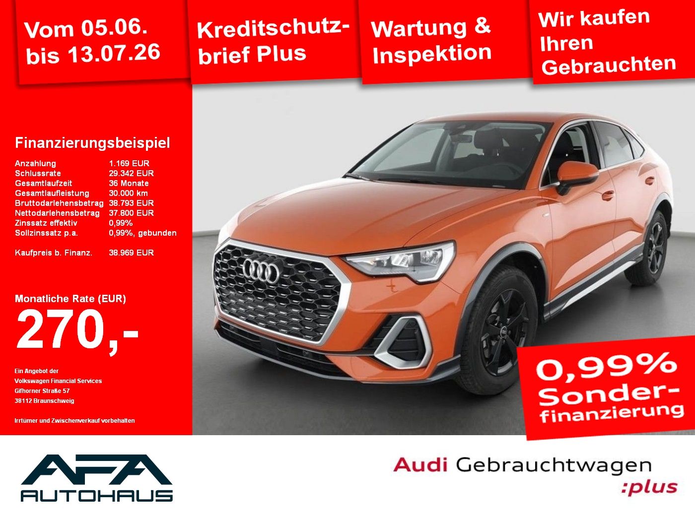 Audi Q3 Sportback 35 TFSI S tronic AHK*Navi*ACC*SHZ*1