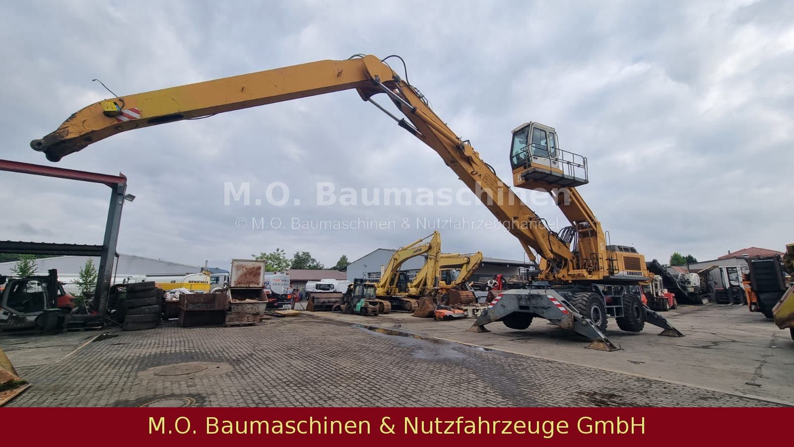 Fahrzeugabbildung Liebherr A954B Litronic / Magnetanlage / Hochf. Kabine /