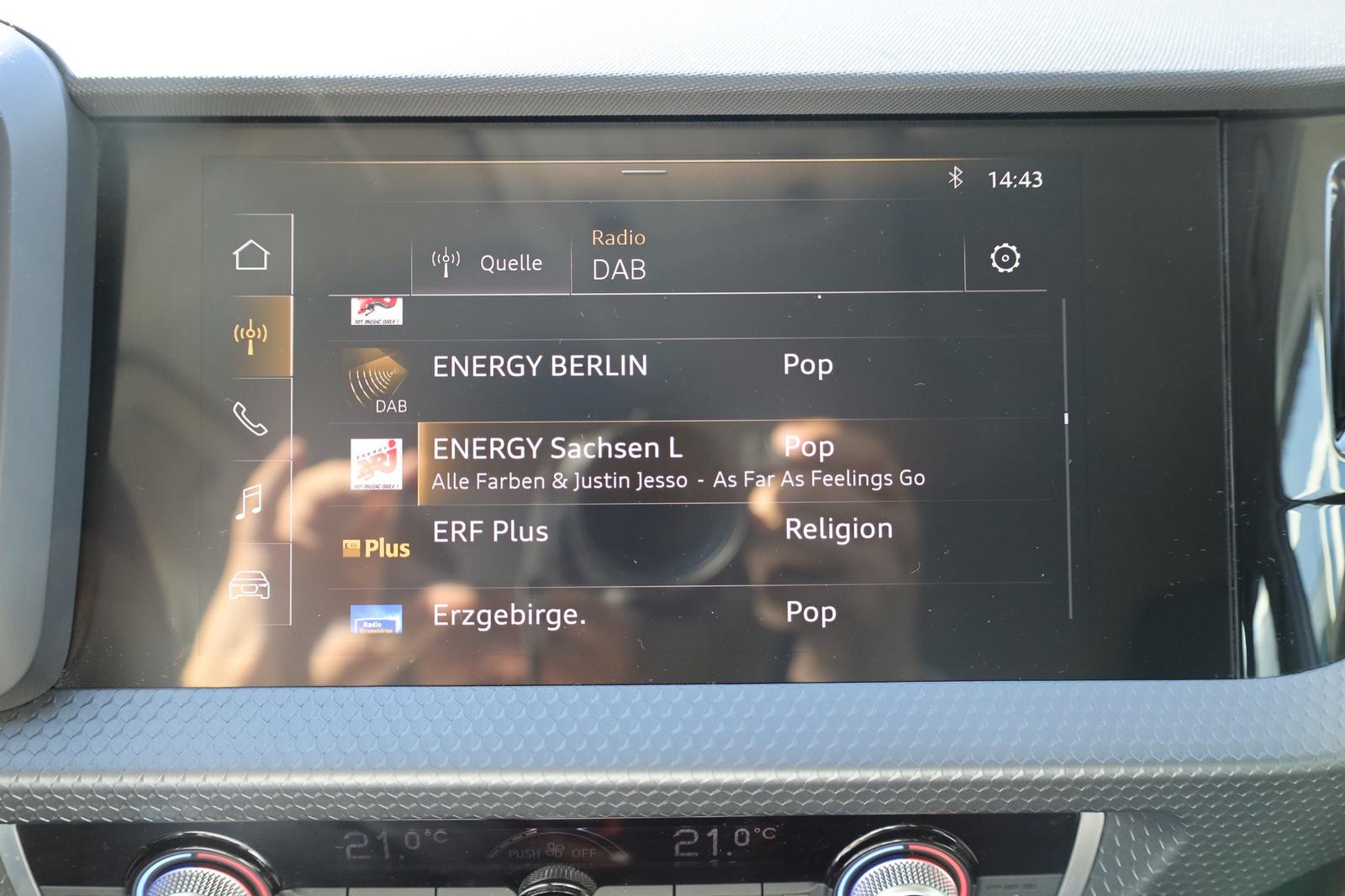 Audi A1 Sportback 25 TFSI App-Connect Sitzheizung PDC, миниатюра 14